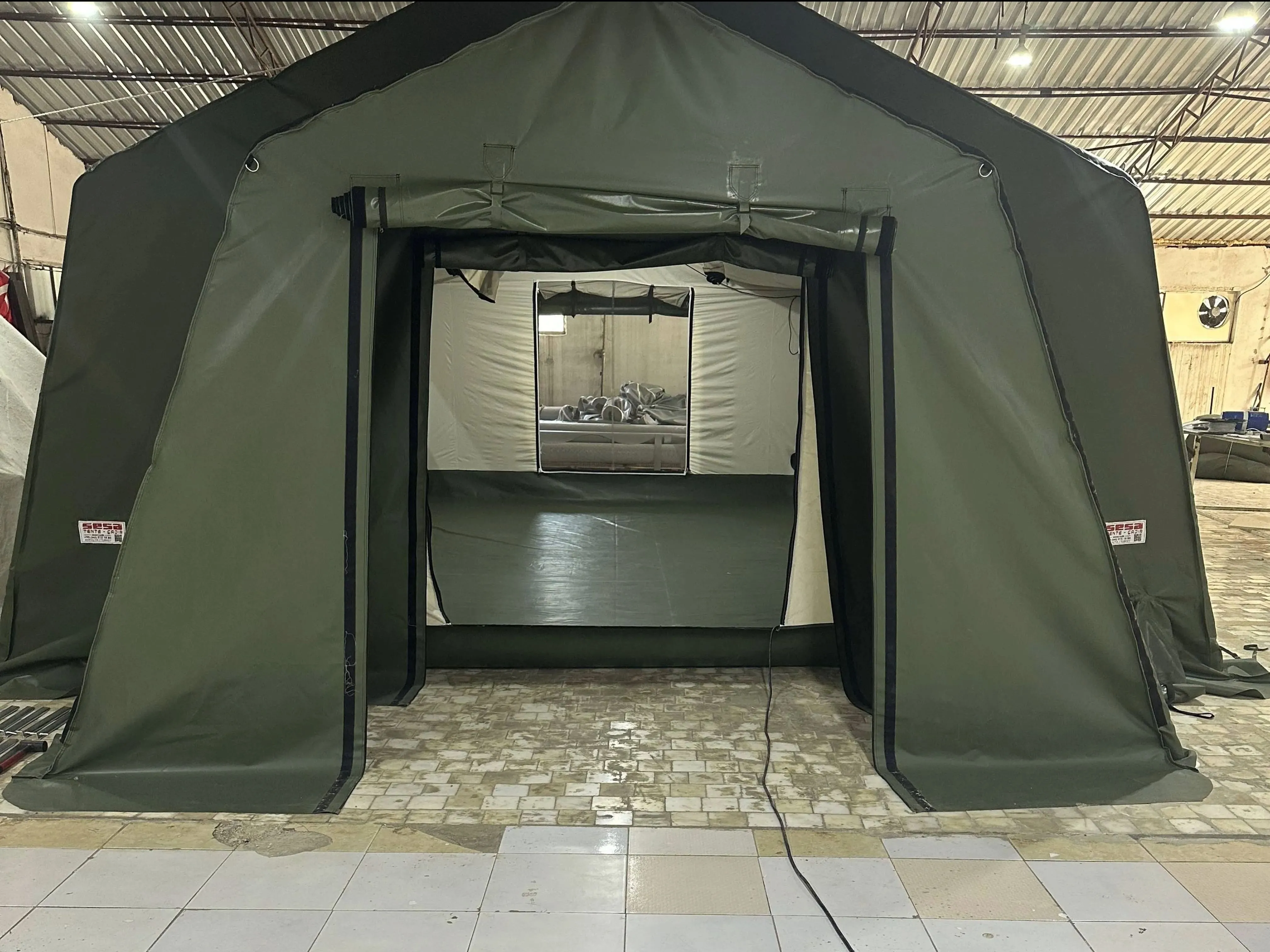 ŞİŞME ÇADIR ASKERİ MODEL NATO BULGARİSTAN 
